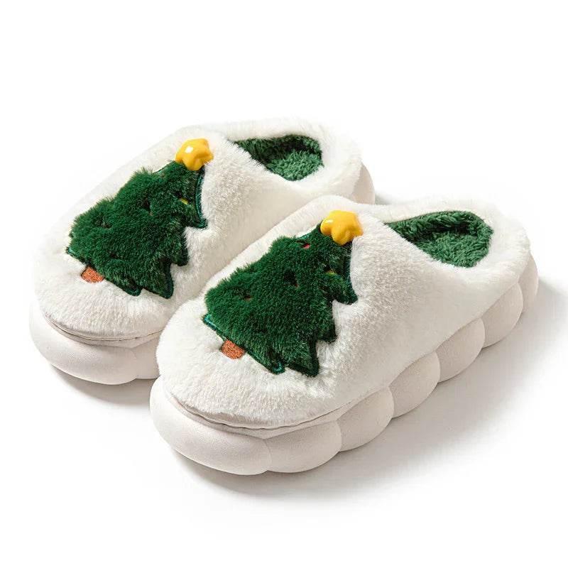 Christmas Tree Slippers – Cozy Festive Comfort - ZA-Zola
