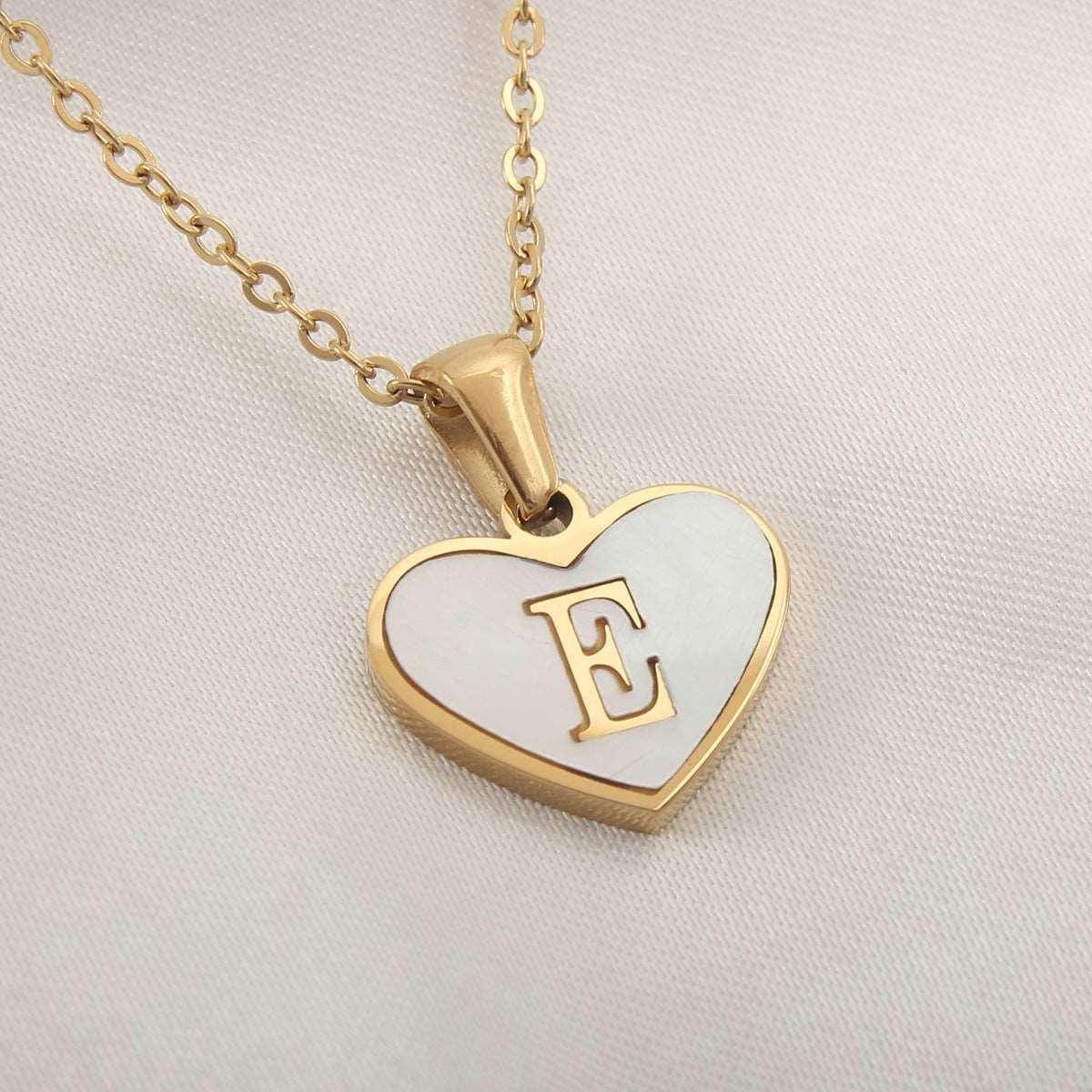 26 Letter Heart Necklace – Personalized Valentine's Gift - ZA-Zola