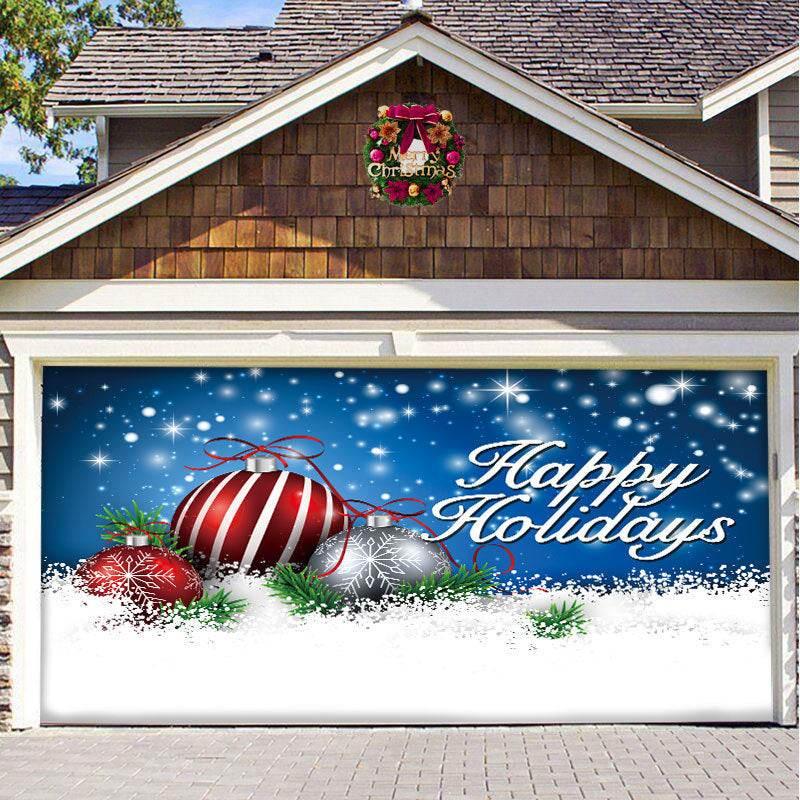Christmas Background Hanging Cloth for Door & Wall Décor - ZA-Zola