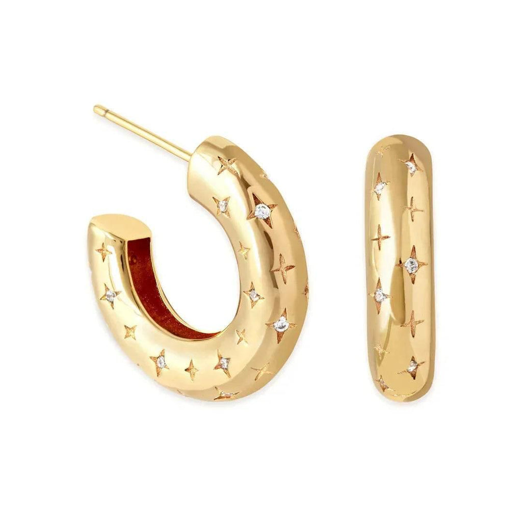 Star & Moon Stud Earrings – Celestial INS Style - ZA-Zola