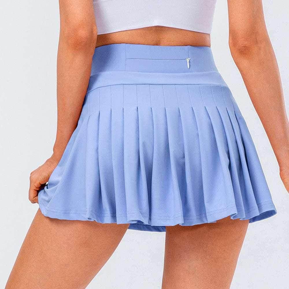 High-Quality Tennis Skirt with Zipped Pocket - Women - ZA-Zola
