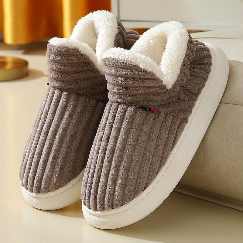 Winter Plush Home Shoes | Cozy Indoor Outdoor Slippers - ZA-Zola