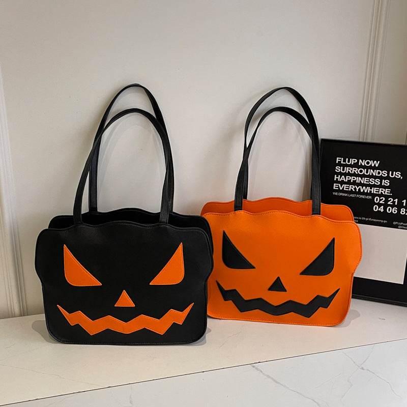 ZA-Zola Women’s Halloween Pumpkin Shoulder Bag - ZA-Zola