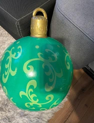 Inflatable Christmas Ornament Ball 60CM Outdoor PVC - ZA-Zola