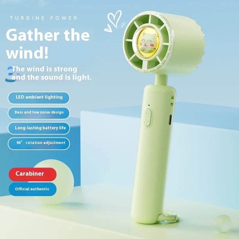 USB Rechargeable Ice Compress Handheld Fan - ZA-Zola