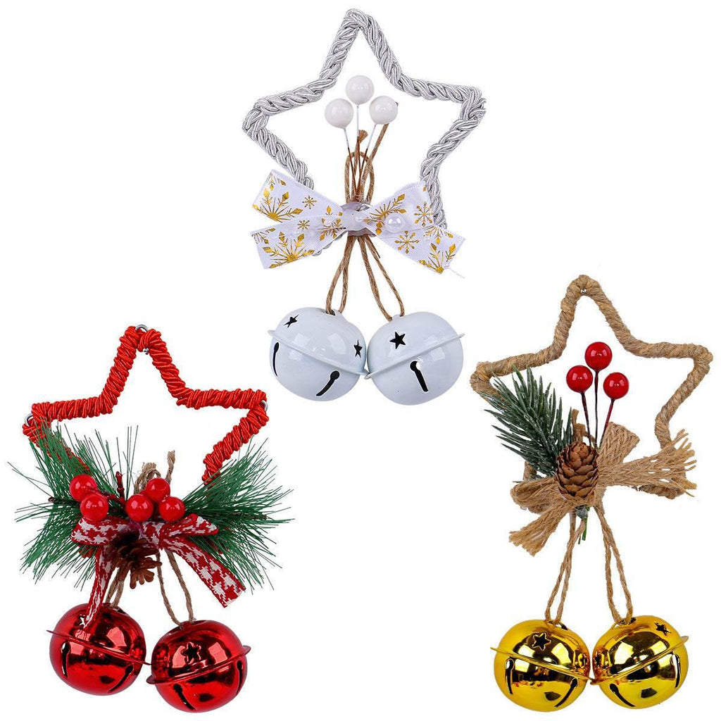 Christmas Star Bell Ornament Pendant Decoration - ZA-Zola