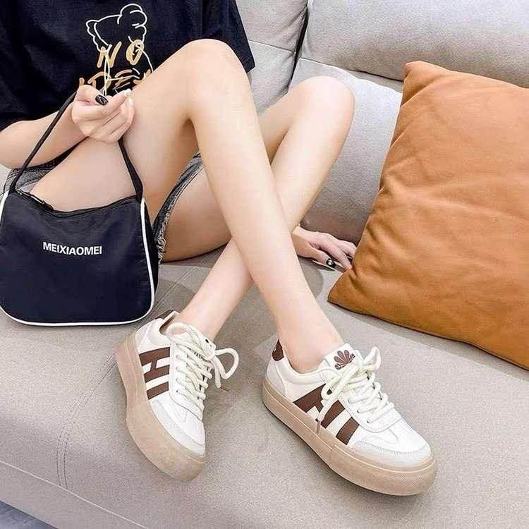 Retro Autumn Platform Shoes – Women’s Sporty Style - ZA-Zola