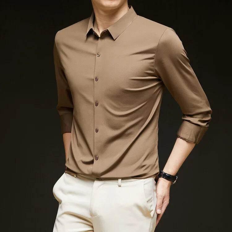 Business Formal Wear Autumn Casual Shirt - Shop Now - ZA-Zola