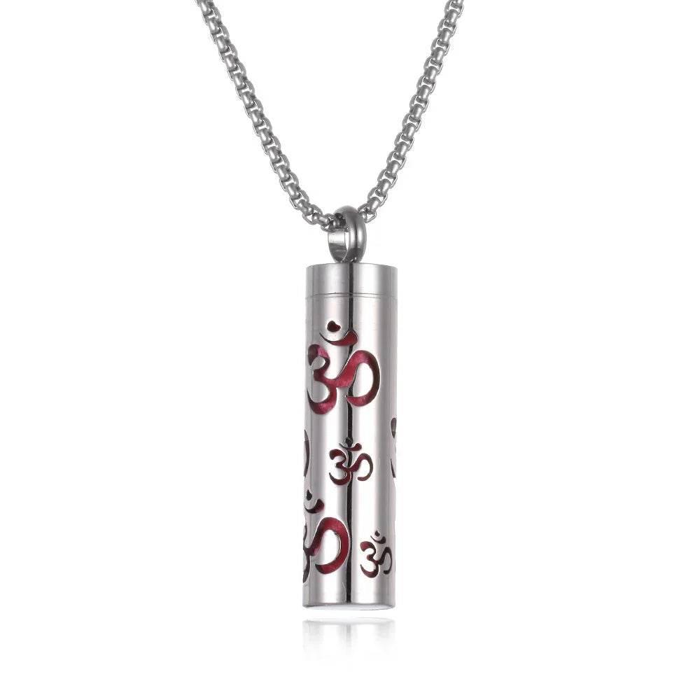 Titanium Aromatherapy Pendant Necklace - ZA-Zola