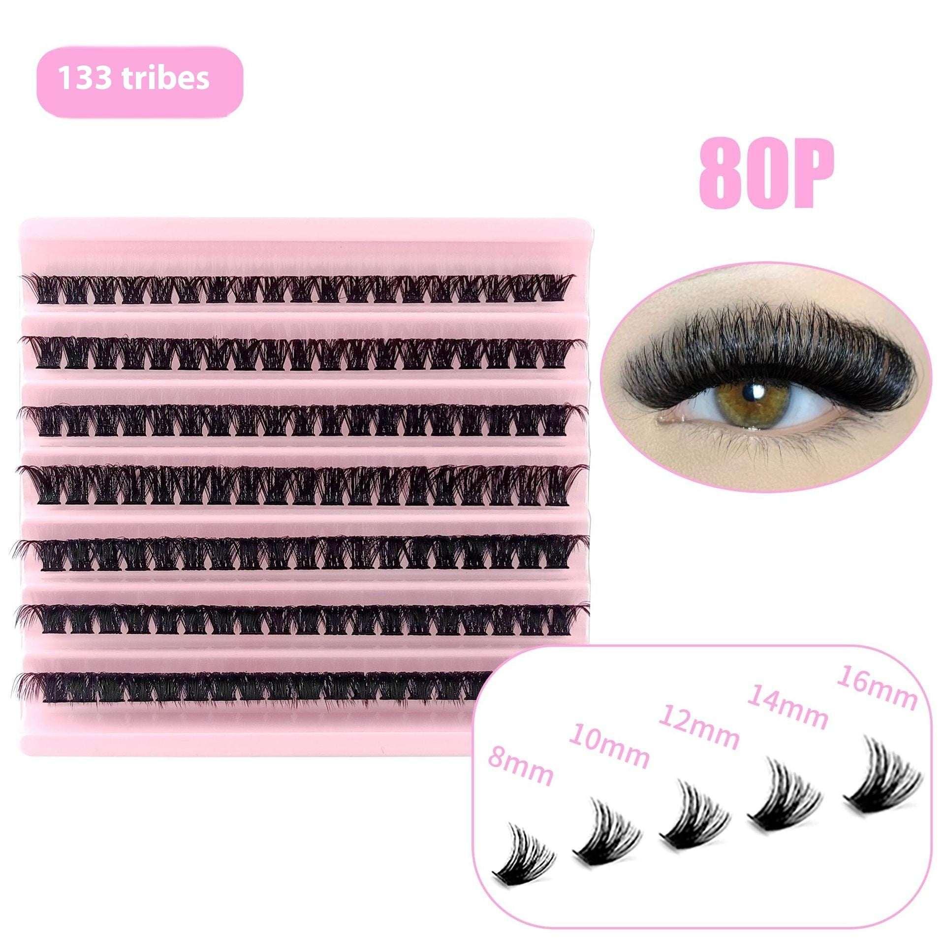 5D Messy False Eyelashes – Thick Hot Melt Volume - ZA-Zola
