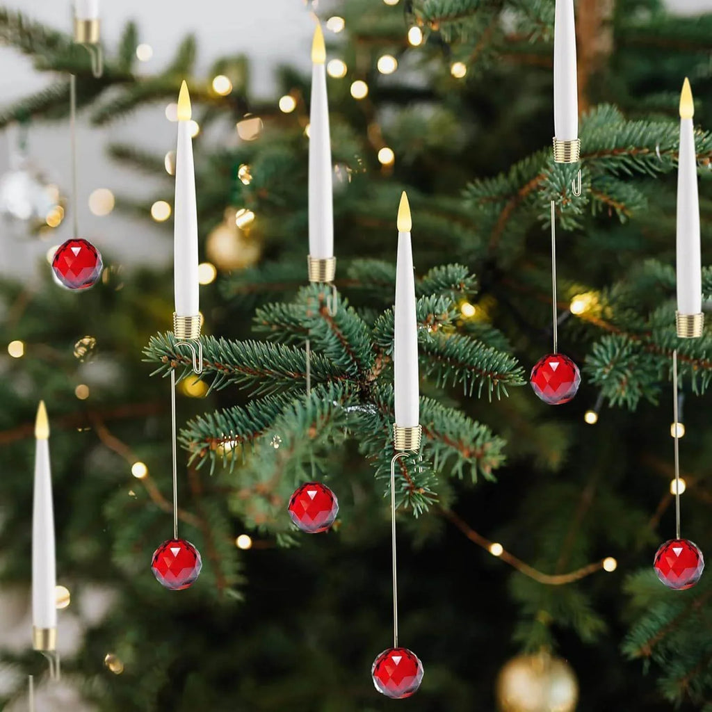Christmas Candle LED Ornaments Indoor Holiday Tree Decor - ZA-Zola