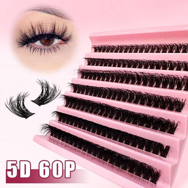 5D Messy False Eyelashes – Thick Hot Melt Volume - ZA-Zola