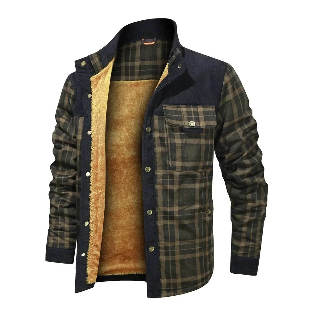 Men's Wool Thick Coat Jacket – Autumn & Winter Essential - ZA-Zola
