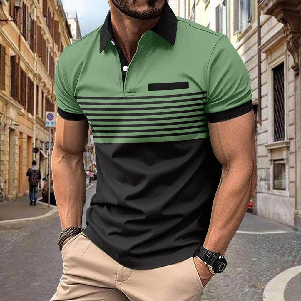 Men's Casual Striped Shirt – Shop Now for Style - ZA-Zola