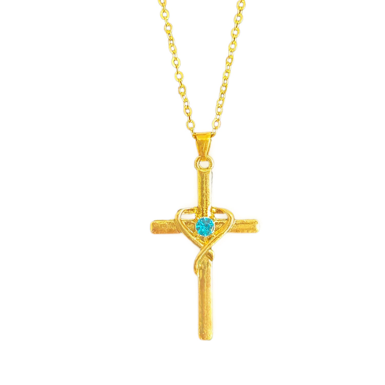 Diamond Cross Necklace for Women | Easter Jewelry