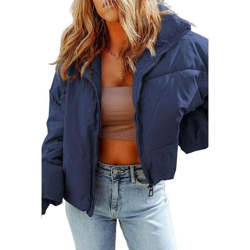 Lapel Warm Long Sleeves Coat for Women - Winter Outerwear - ZA-Zola