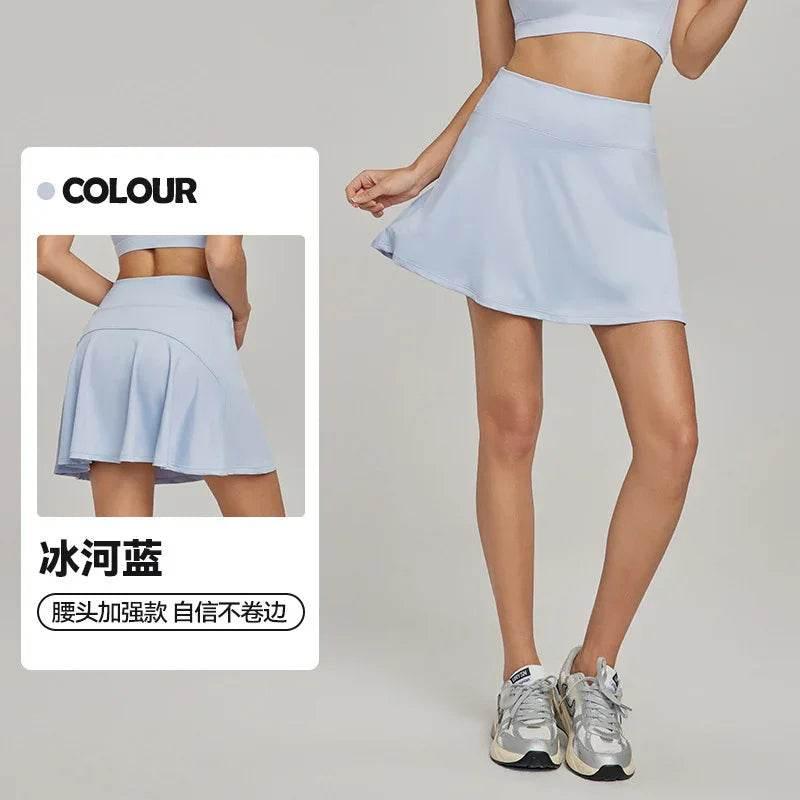 Fake Two-Piece Casual Sports Skirt - Stylish & Comfy - ZA-Zola