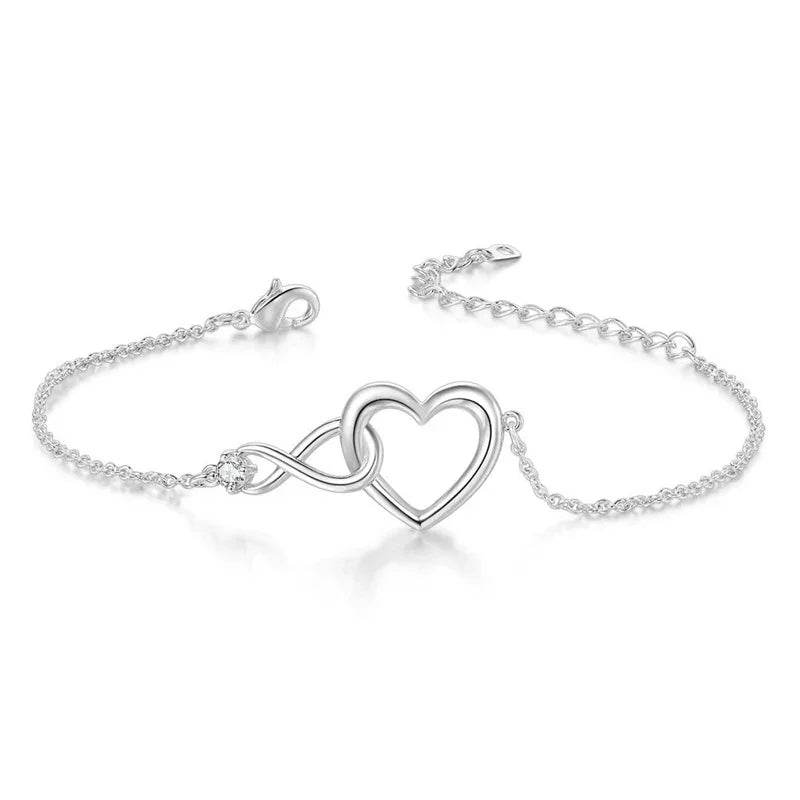 Heart-shape Bracelet – Fashion Jewelry for Valentine's Day - ZA-Zola