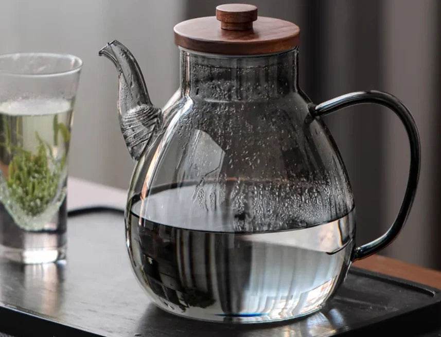 High-Temperature Resistant Glass Teapot – 1L+ - ZA-Zola