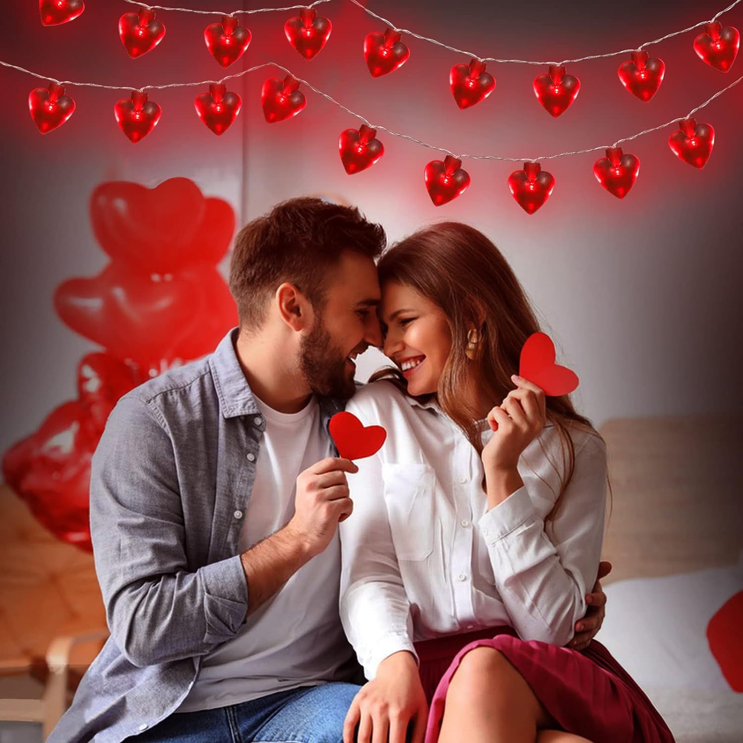 Valentine Love String Lights | LED Romantic Decorative Lamp