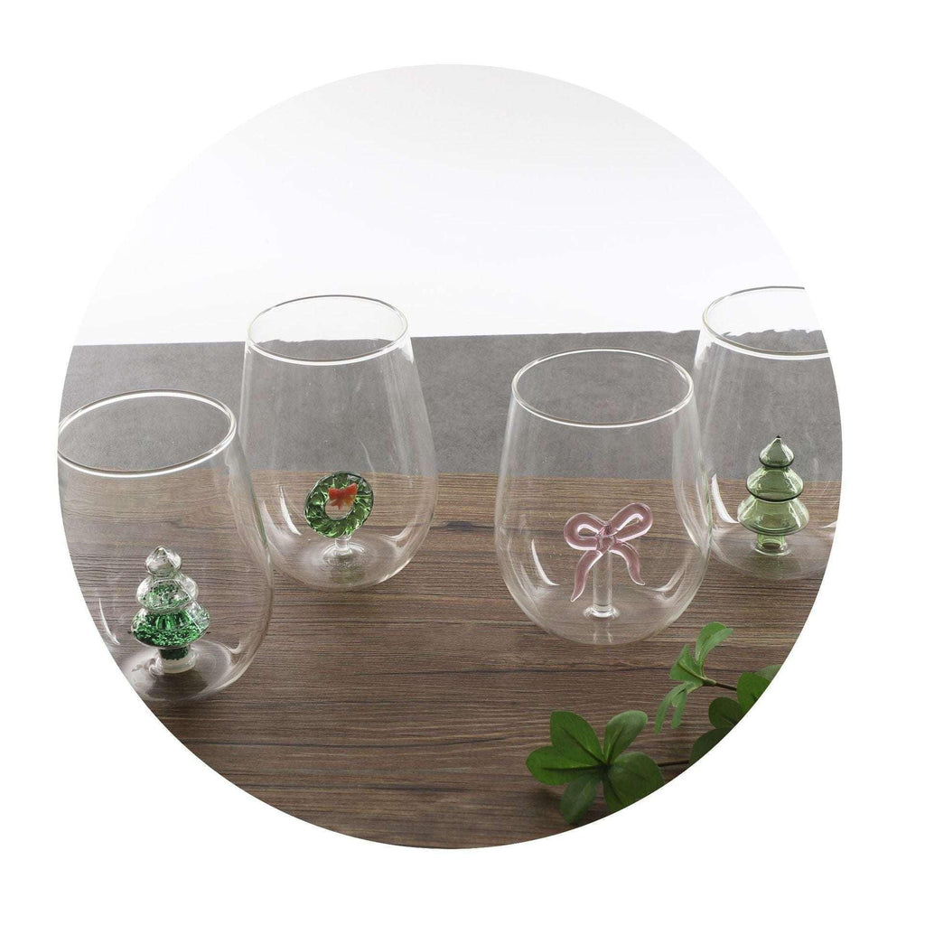 Christmas Tree Glass Cup | High Borosilicate 500ml Mug - ZA-Zola