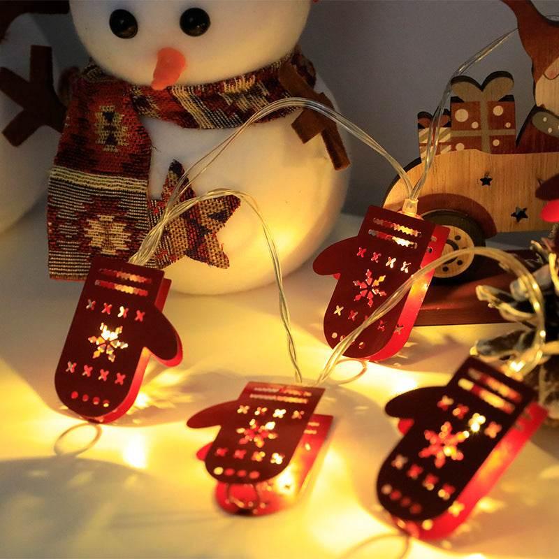 Christmas LED Light String Santa & Snowman Décor - ZA-Zola