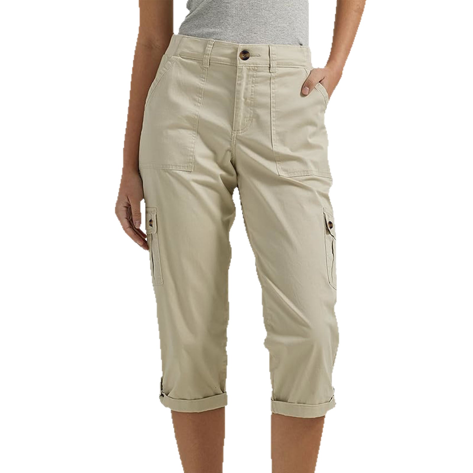 Women's Cropped Cargo Pants Outfit Ideas