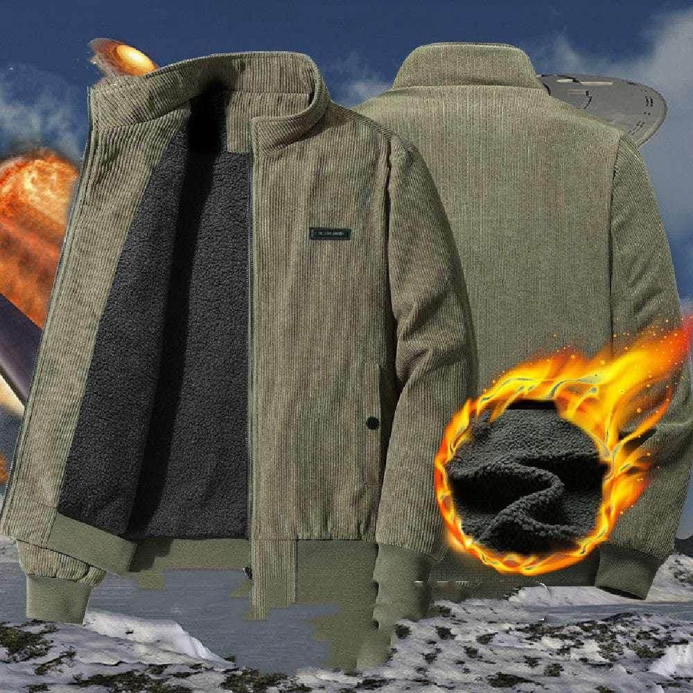 Men's Fashion Casual Corduroy Jacket - ZA-Zola