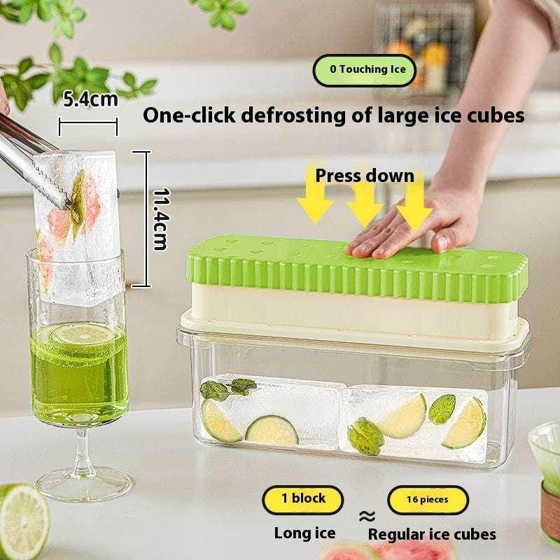 Large Gap Press Ice Cube Mold - Single to 4 Grids - ZA-Zola