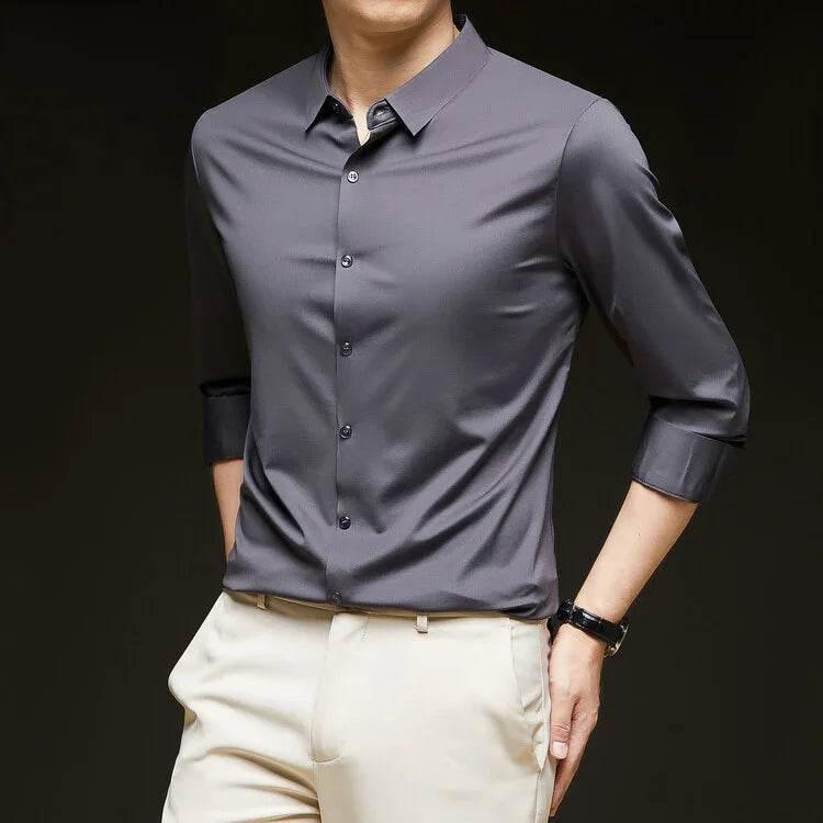 Business Formal Wear Autumn Casual Shirt - Shop Now - ZA-Zola