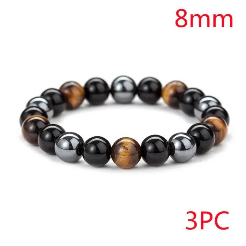 Tiger Eye Stone Bracelet – Natural & Handwoven - ZA-Zola