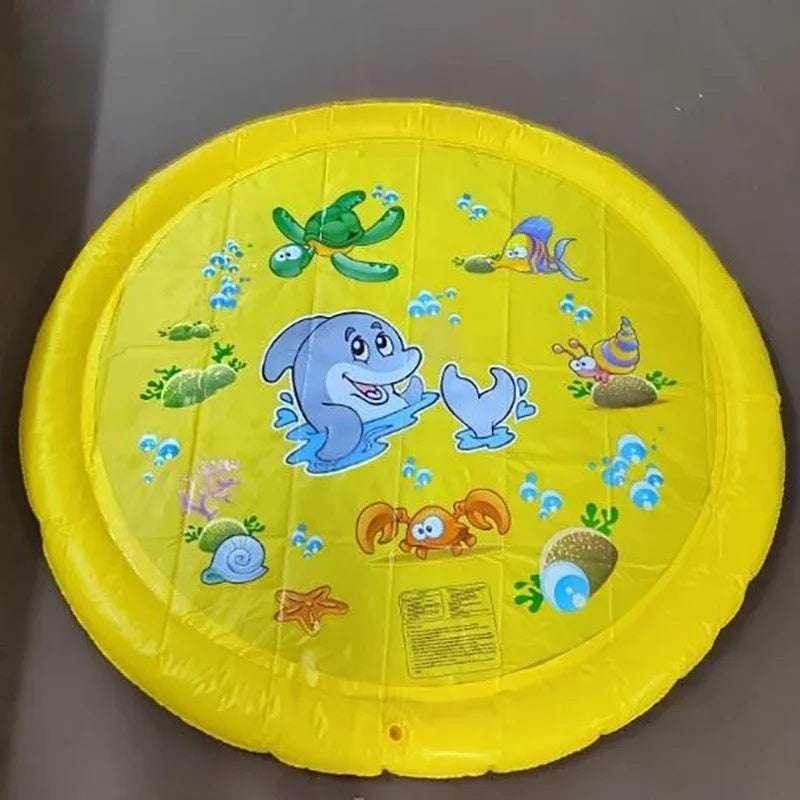 Non-Slip Splash Pad for Kids & Pets – 150cm Fun - ZA-Zola