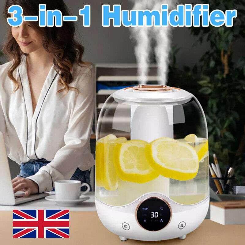 Buy 3L Essential Oil Aroma Diffuser – Humidifier & Air Purifier - ZA-Zola