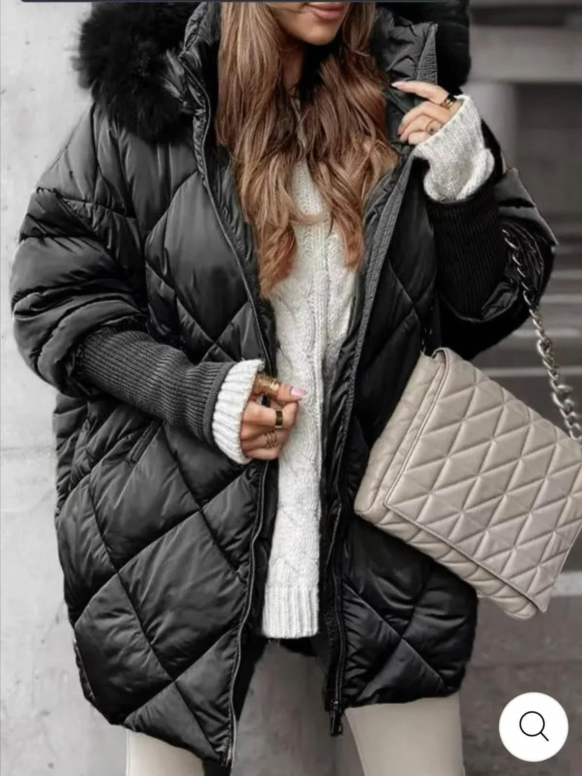 Winter Hooded Cardigan Coat – Warm Casual Women’s Outerwear - ZA-Zola