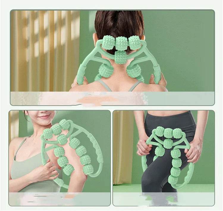 Muscle Relaxation Ring Leg Clip Roller for Fitness & Yoga - ZA-Zola