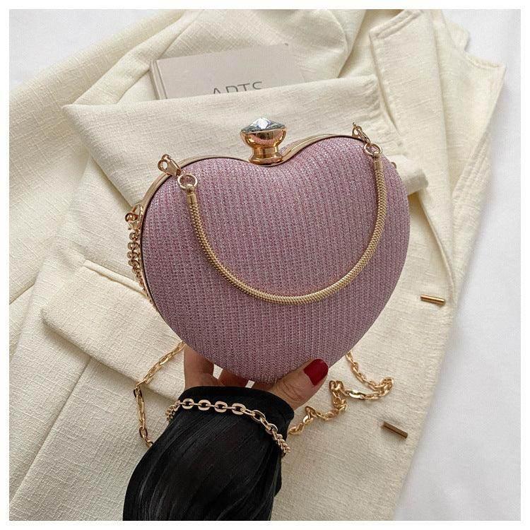 Love Chain Crossbody Handbag – Trendy & Elegant - ZA-Zola