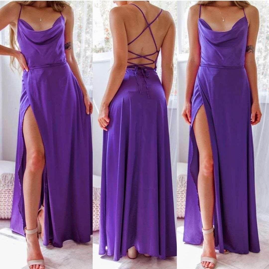 Backless Slim Fit Dress – S-3XL, 14 Colors - ZA-Zola