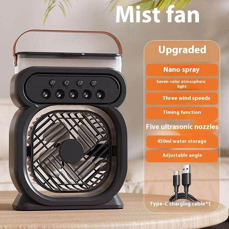 3-in-1 Portable Air Cooler with LED Lights & Humidifier - ZA-Zola