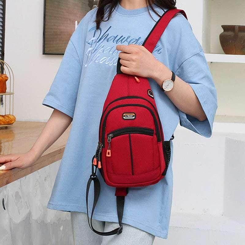 Women’s Multifunctional Sport Backpack Shoulder Bag with USB Port - ZA-Zola