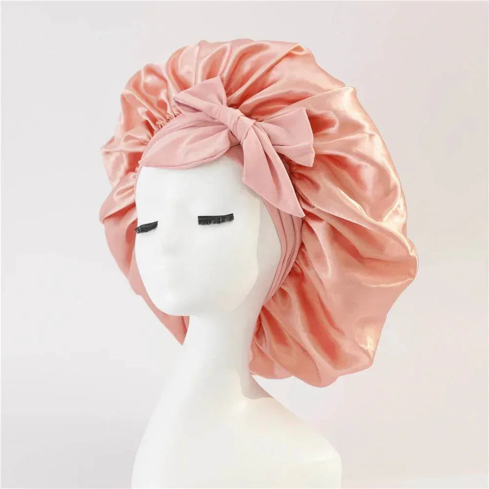 Silk Satin Bonnet for Sleeping – Hair Protection Cap - ZA-Zola
