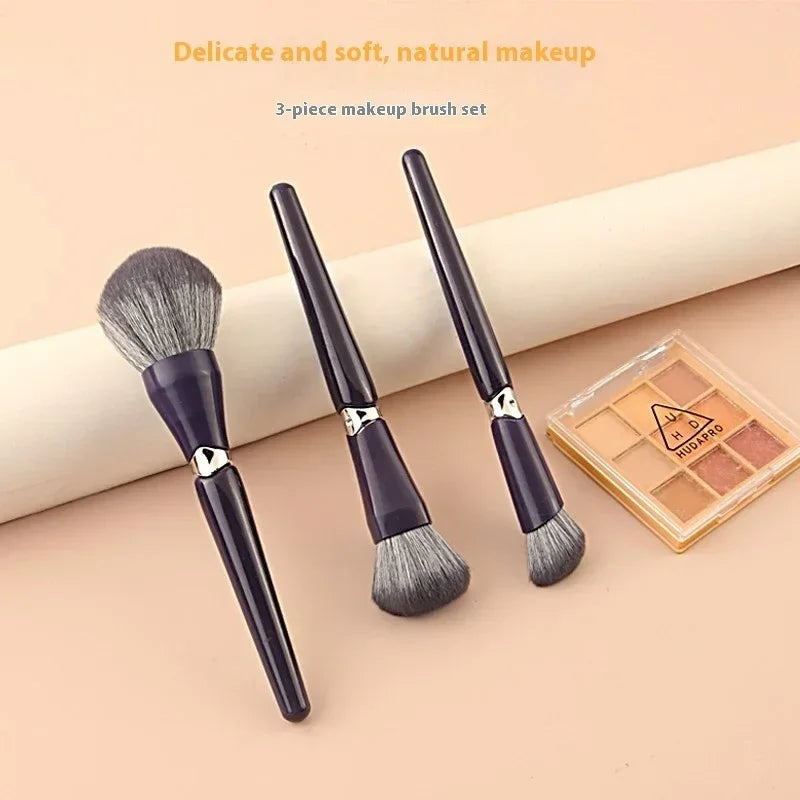 Portable Makeup Brush – Soft Hair Face Powder Tool - ZA-Zola