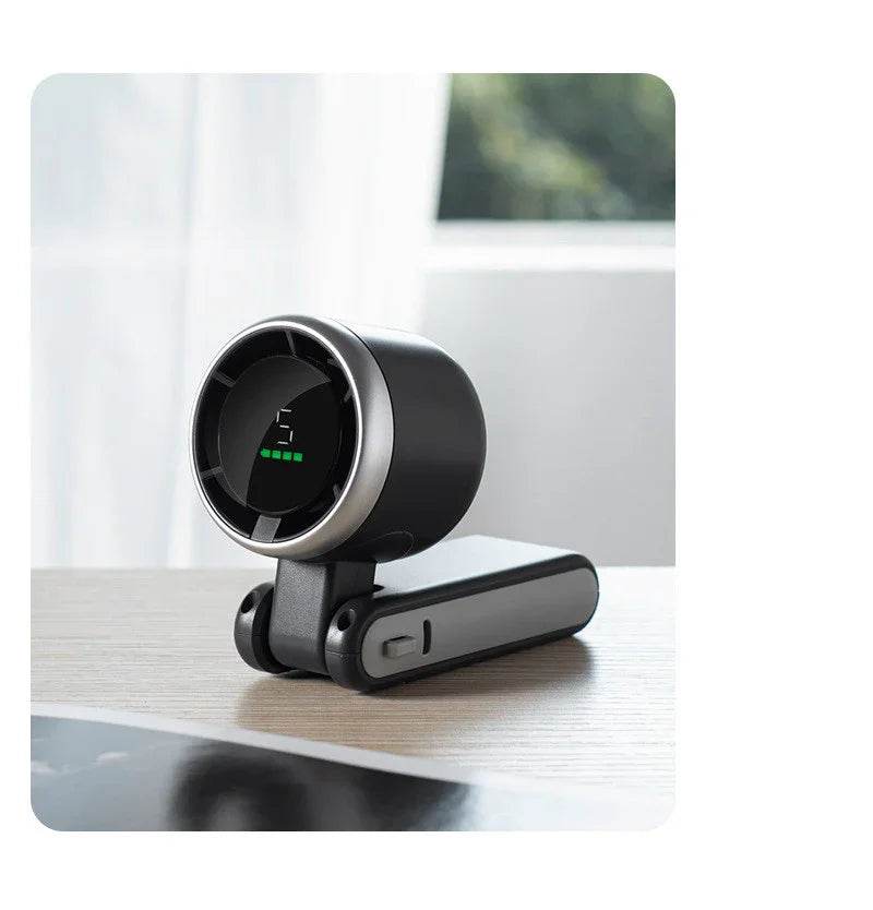 Mini Turbo Folding Fan with Neck & Desk Use - ZA-Zola