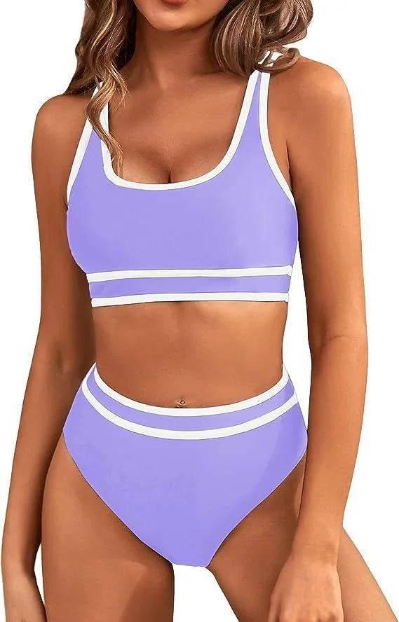 Tight-Fit Bikini | Sexy Solid Swimsuit – Buy Now - ZA-Zola