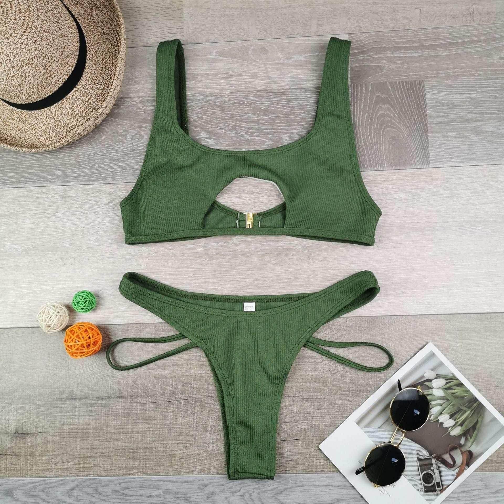 Snake Texture Bikini – Sexy & Durable Swimwear - ZA-Zola