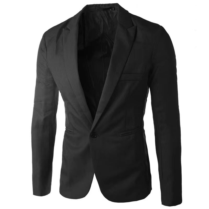Black blazer on a white background