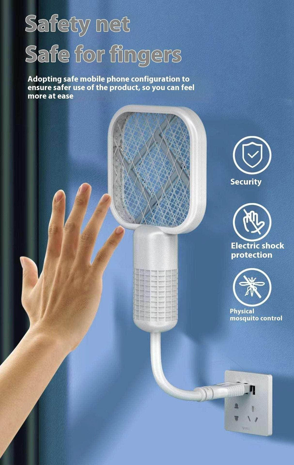 USB Mini Electric Mosquito Swatter – Portable & Powerful - ZA-Zola