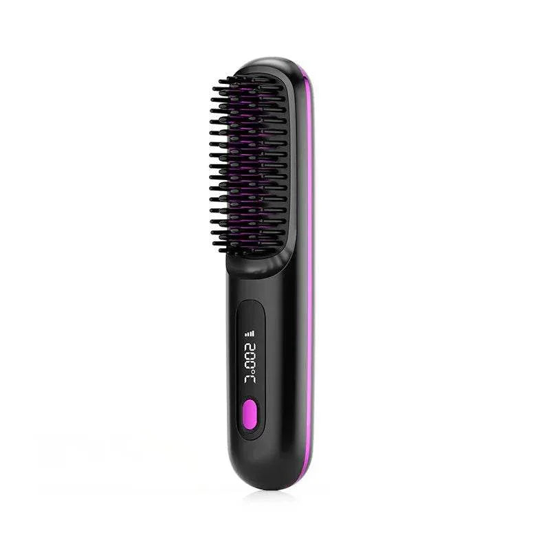 Portable Wireless Hair Straightener – Rechargeable & Travel-Friendly - ZA-Zola