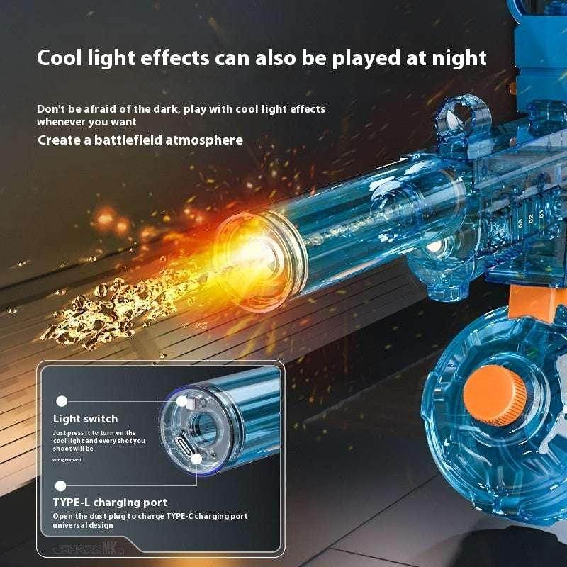 UMP45 Electric Water Gun with Lights – Kids Toy - ZA-Zola