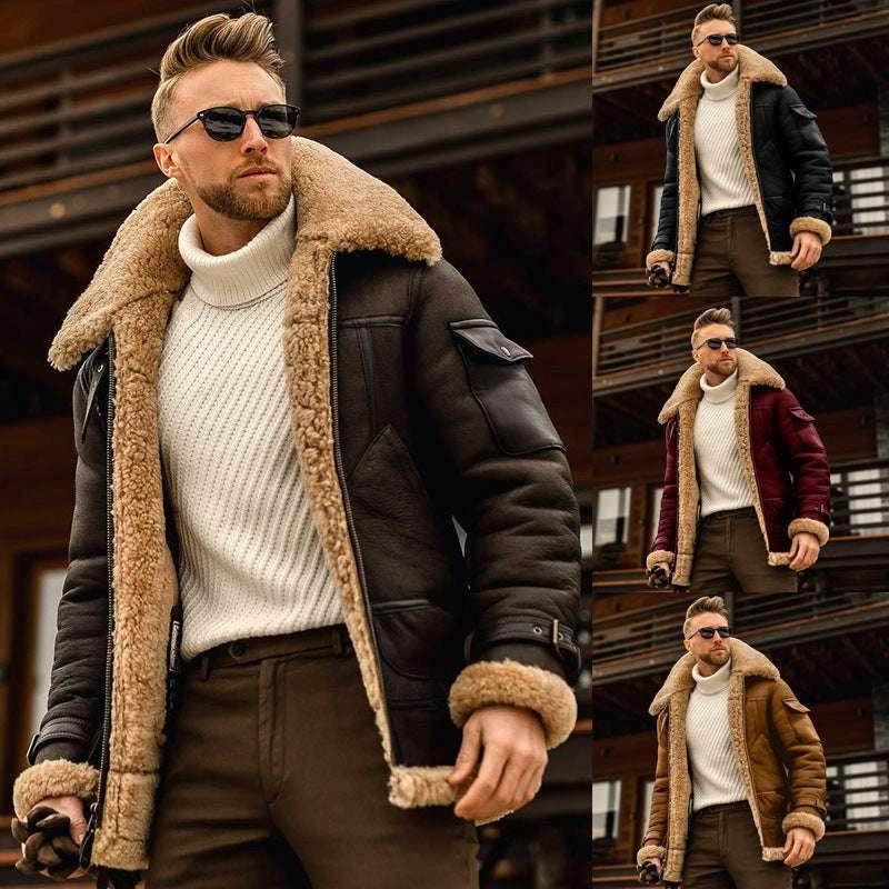 Men's Military Fleece Jacket - Winter Warm Tactical Coat - ZA-Zola
