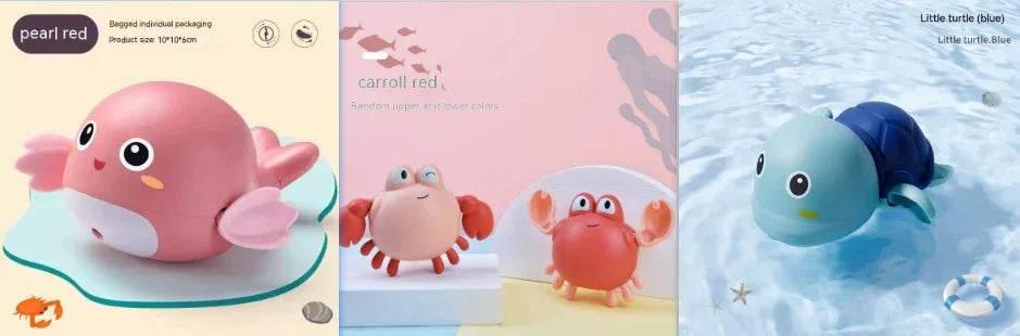 Baby Bath Toys – Cute Ducks, Turtles & Dolphins - ZA-Zola